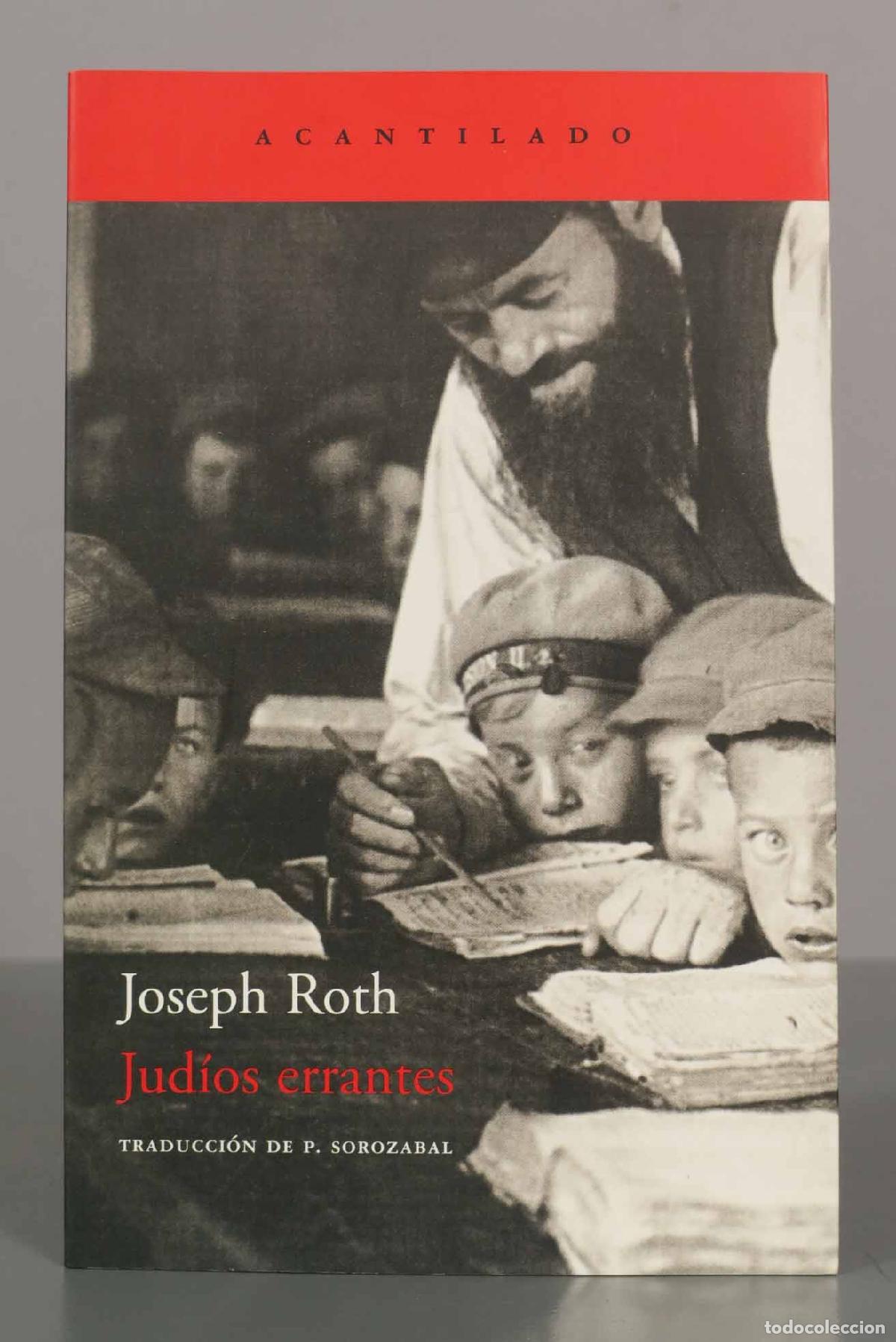 Libros de segunda mano: Joseph Roth. Jud&iacute;os errantes. Acantilado