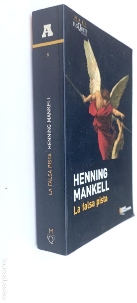 Second hand books: PLI - HENNING MANKELL - LA FALSA PISTA - SERIE WALLANDER 5 - MAXI TUSQUEST 2010