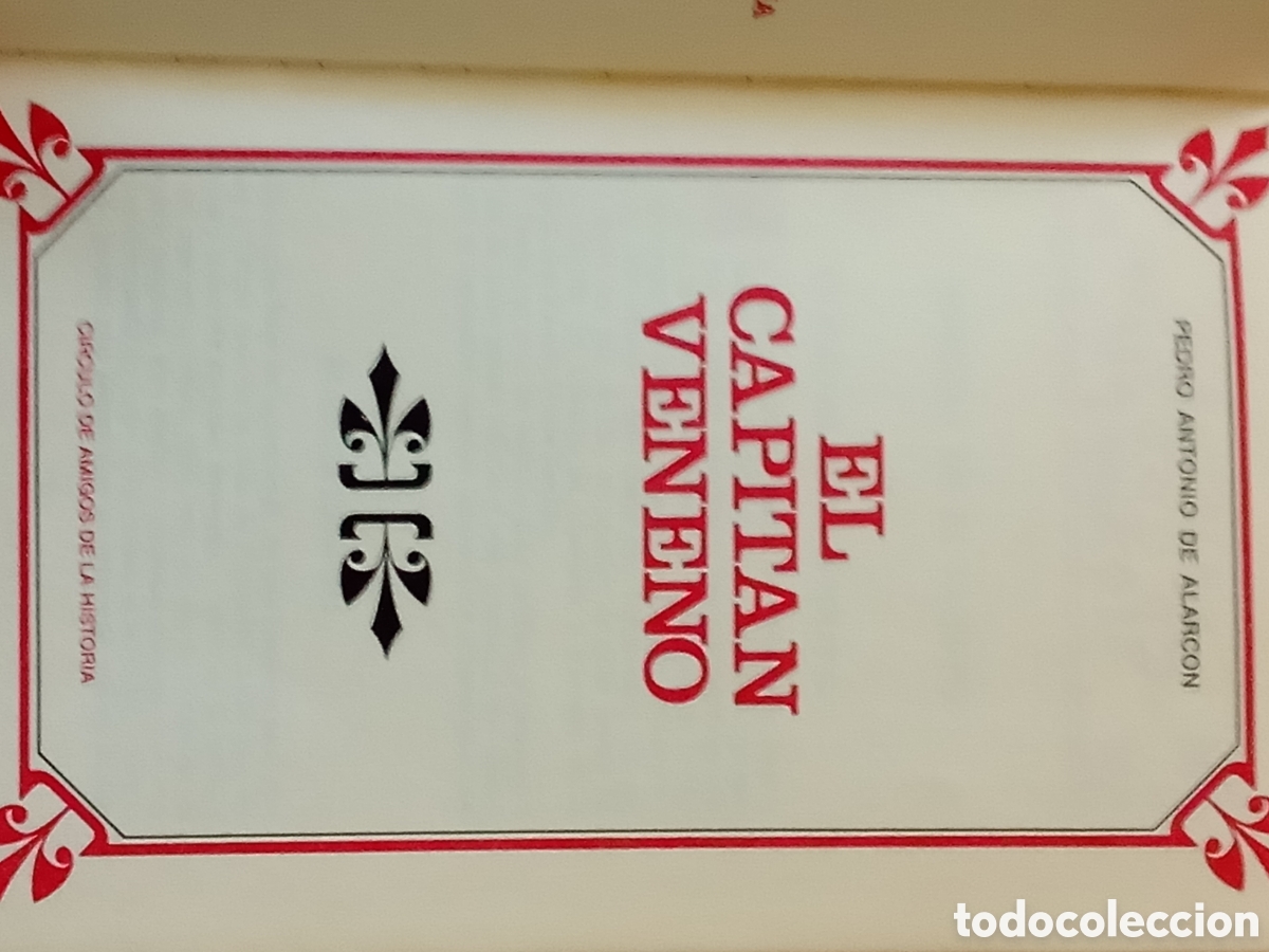 Libros de segunda mano: EL CAPITAN VENENO ,de Pedro Antonio de Alarcon