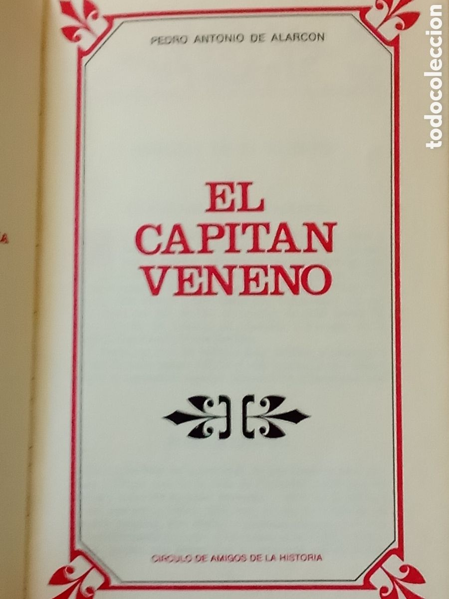 Libros de segunda mano: EL CAPITAN VENENO ,de Pedro Antonio de Alarcon
