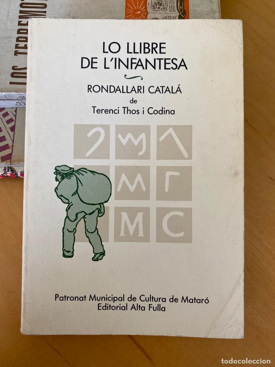Libros de segunda mano: Lo llibre de l'infantesa rondallari catal&agrave; de Terenci Thos i Codina , p.m. cultura de Matar&oacute;