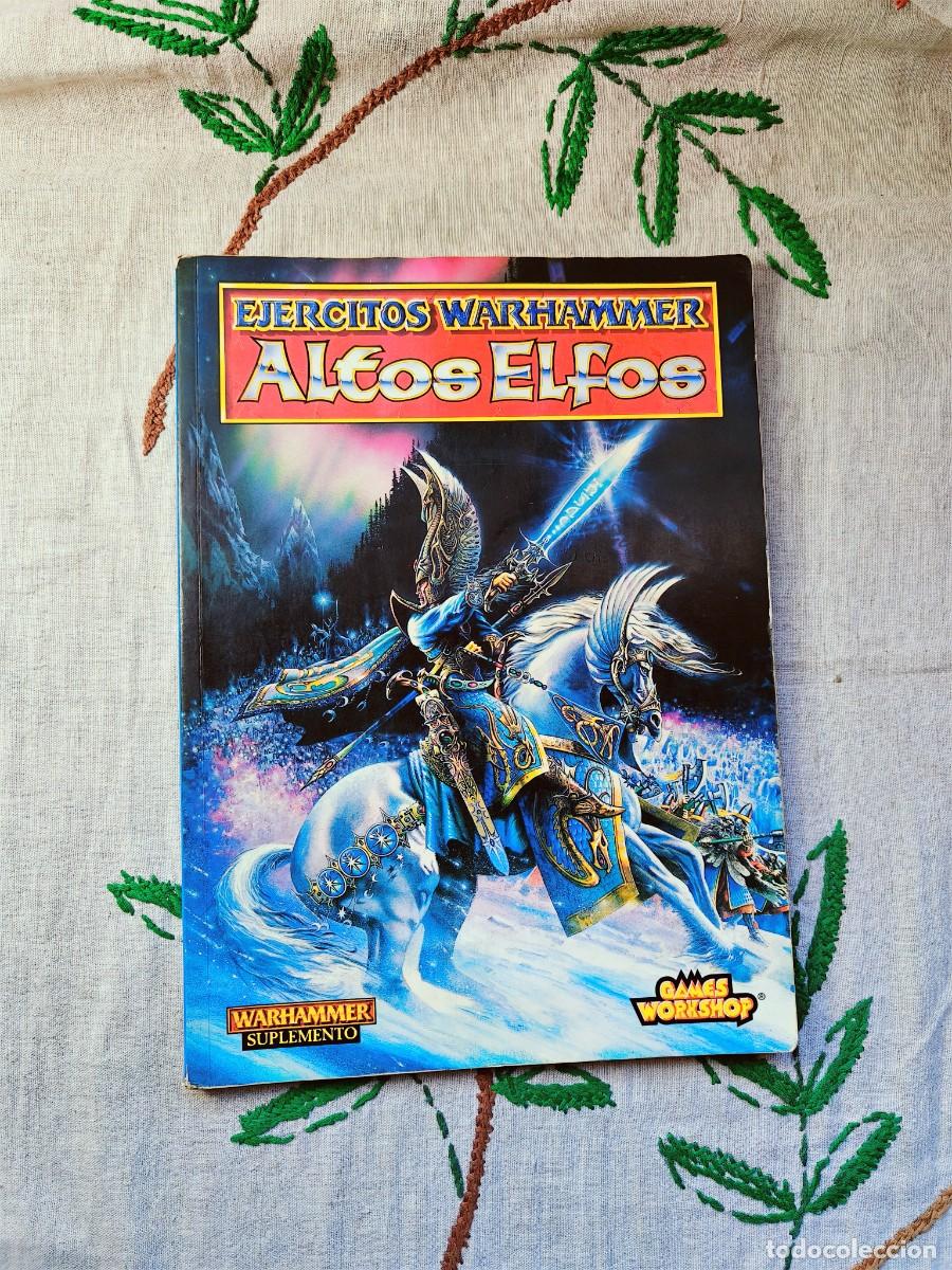 Libros de segunda mano: Ejercitos Warhammer. Altos Elfos. Games Workshop. Suplemento. Codex. - Foto 1