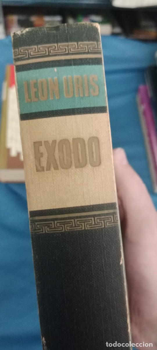 Libros de segunda mano: &Eacute;XODO - LEON URIS LIBRO GG-CD - Foto 1