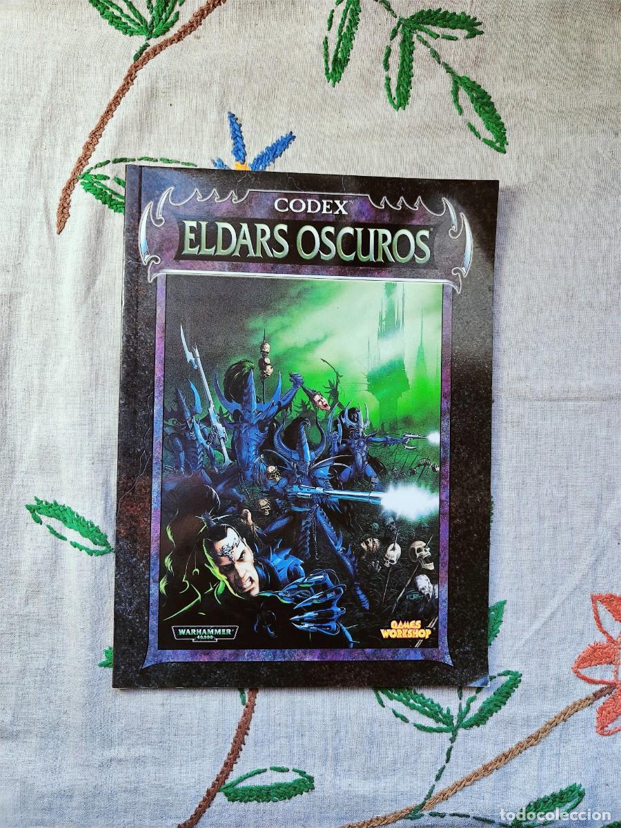 Libros de segunda mano: Ejercitos Warhammer. Eldars Oscuros. Games Workshop. Suplemento. Codex - Foto 1