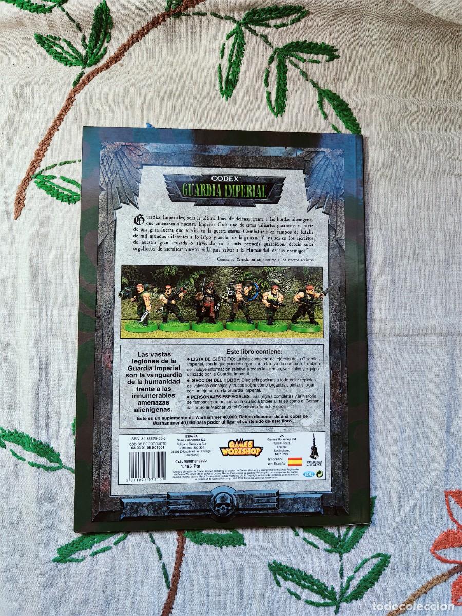 Libros de segunda mano: Ejercitos Warhammer. Guardia imperial. Games Workshop. Suplemento. Codex - Foto 3