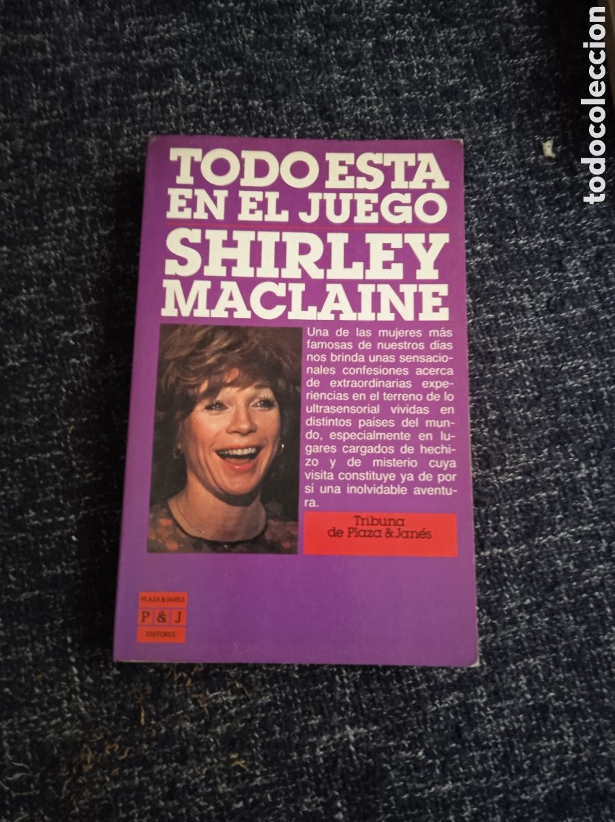 Libros de segunda mano: TODO ESTA EN EL JUEGO / SHIRLEY MACLAINE