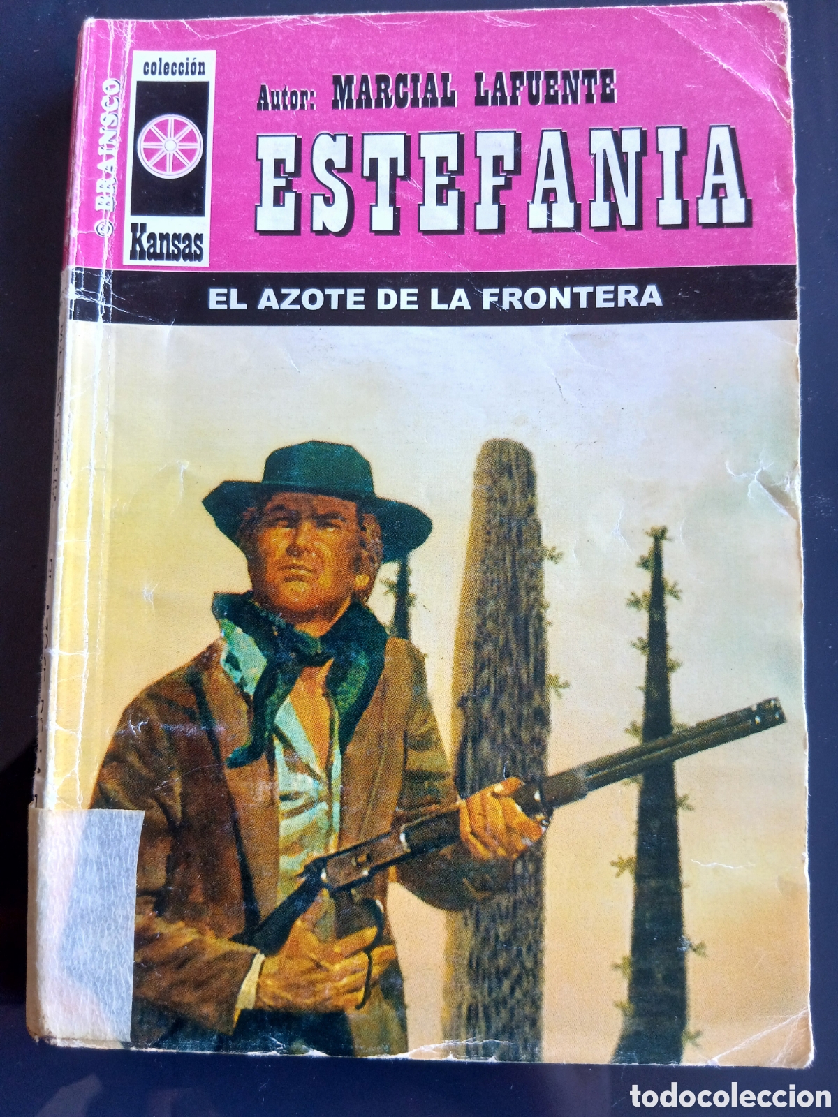 Libros de segunda mano: Novela Oeste: El azote de la frontera ( ML Estefania)