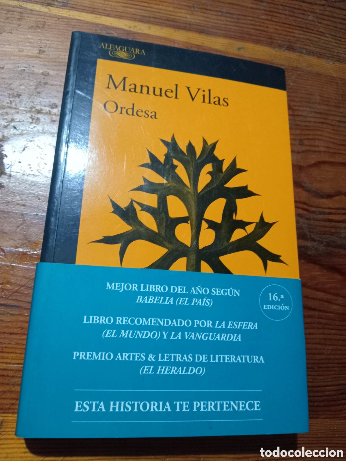 Libros de segunda mano: ORDESA MANUEL VILAS ALFAGUARA