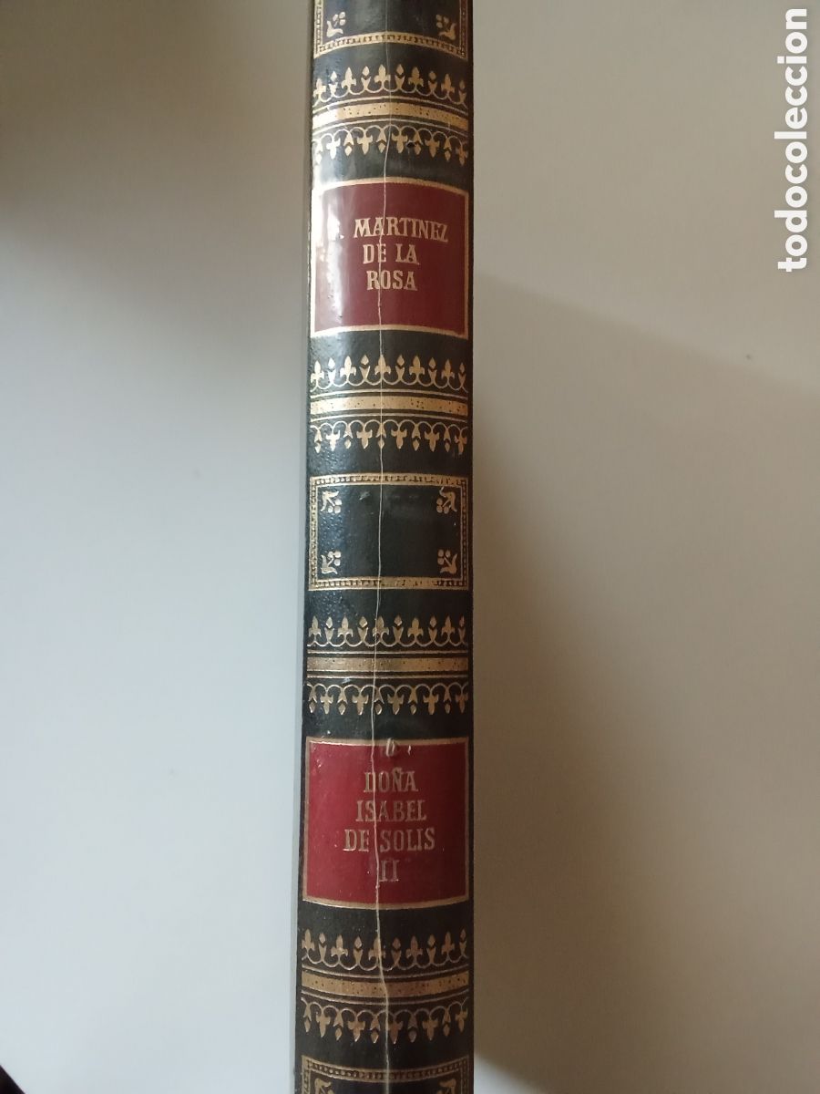 Libros de segunda mano: DO&Ntilde;A ISABEL DE SOLIS II,de F. Martinez de la Rosa