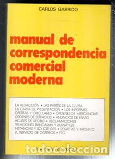 Gebrauchte B&uuml;cher: Manual de correspondencia comercial moderna, Carlos Garrido