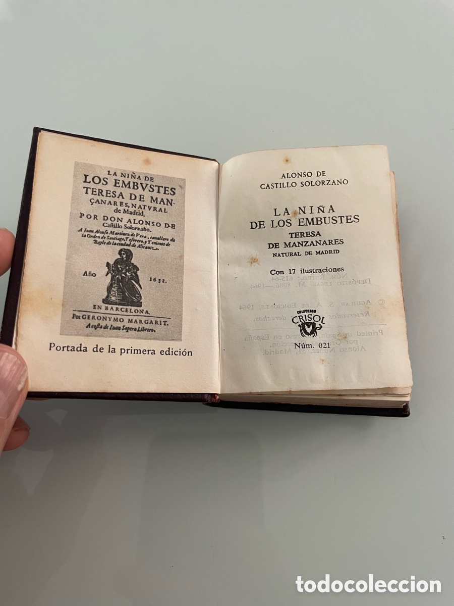 Libros de segunda mano: La ni&ntilde;a de los embustes. Castillo Sol&oacute;rzano, Aguilar Crisol&iacute;n 021. 1&ordf; ed 1964