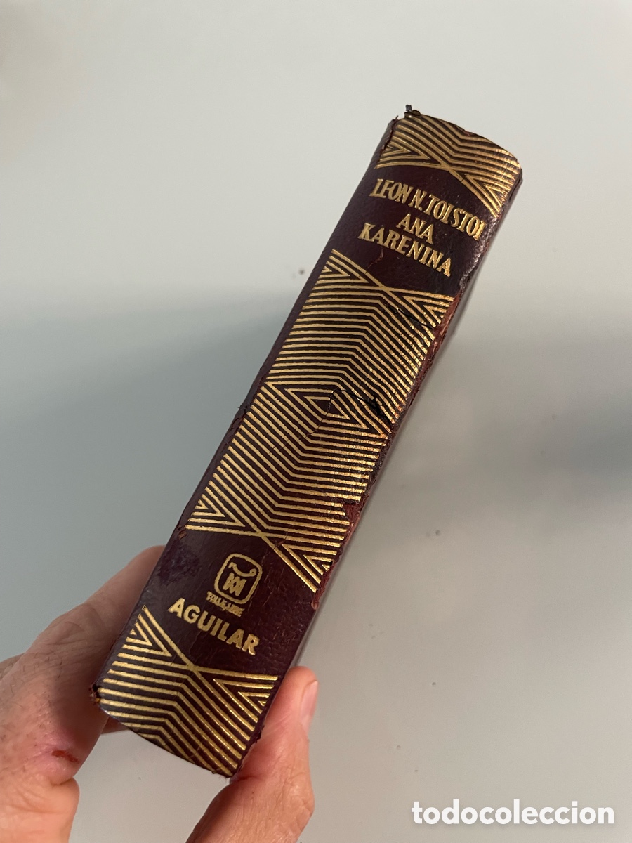 Second hand books: Ana Karenina. Leon Tolstoi - Aguilar Joya 5&ordf; ed. 1967.