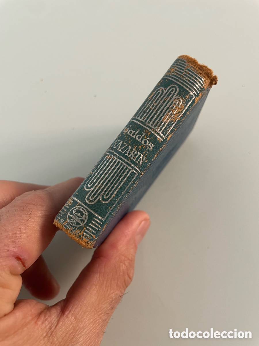 Libros de segunda mano: Nazar&iacute;n. Benito P&eacute;rez Gald&oacute;s. Crisol&iacute;n 015, Aguilar 1&ordf; ed. 1960.