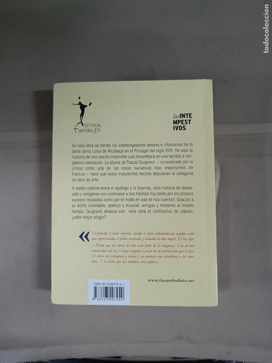 Libros de segunda mano: La frontera - Pascal Quignard - Foto 2