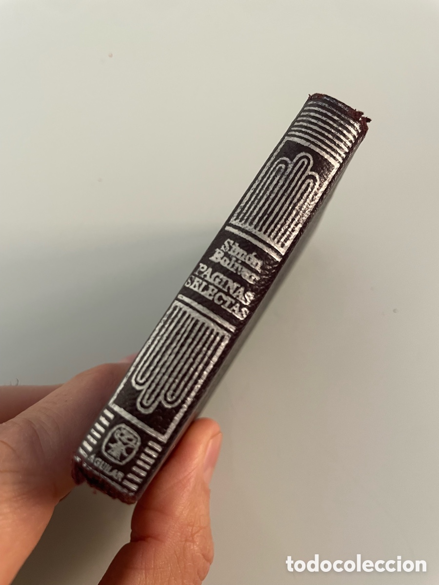 Libros de segunda mano: P&aacute;gina selectas. Sim&oacute;n Bolivar, Crisol&iacute;n 038 con 12 ilustraciones, Aguilar 1&ordf; ed. 1975.