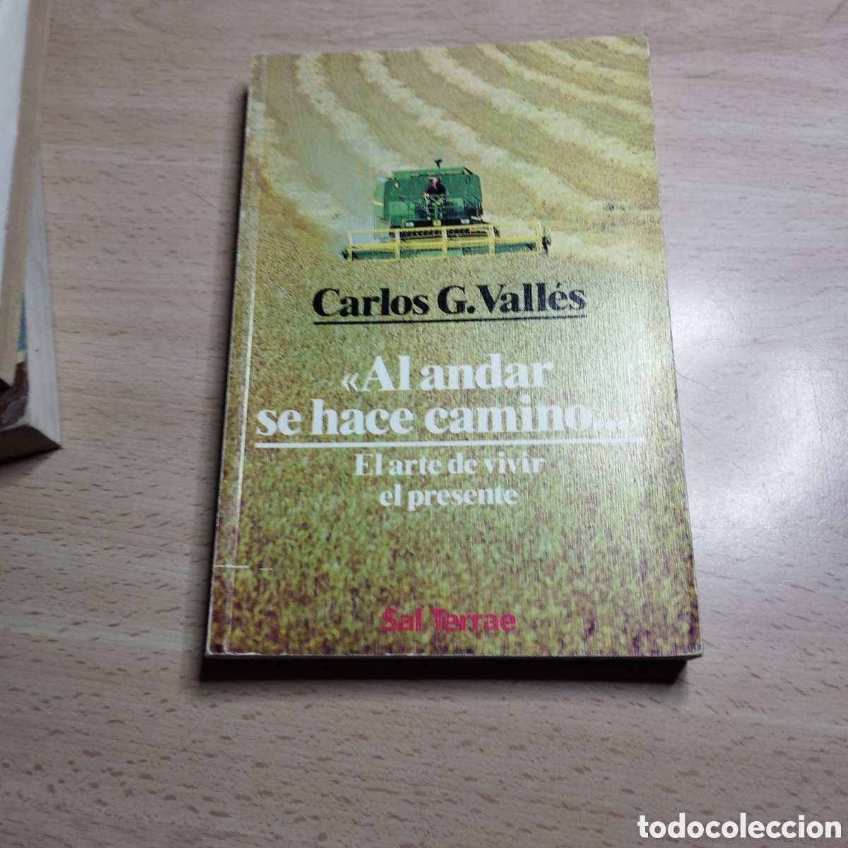 Libros de segunda mano: &rdquo;Al andar se hace camin&oacute;...&rdquo; Carlos G. Vall&eacute;s. 1992. Sal terrae