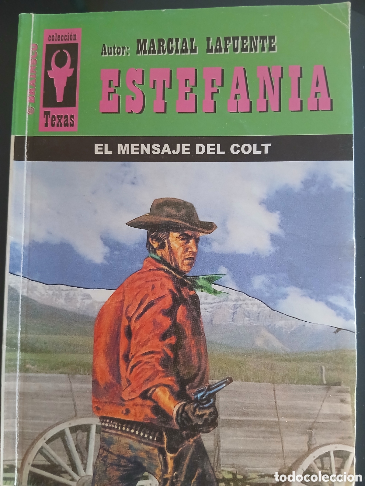 Libros de segunda mano: Novela Oeste: El mensaje del colt (ML Estefania)