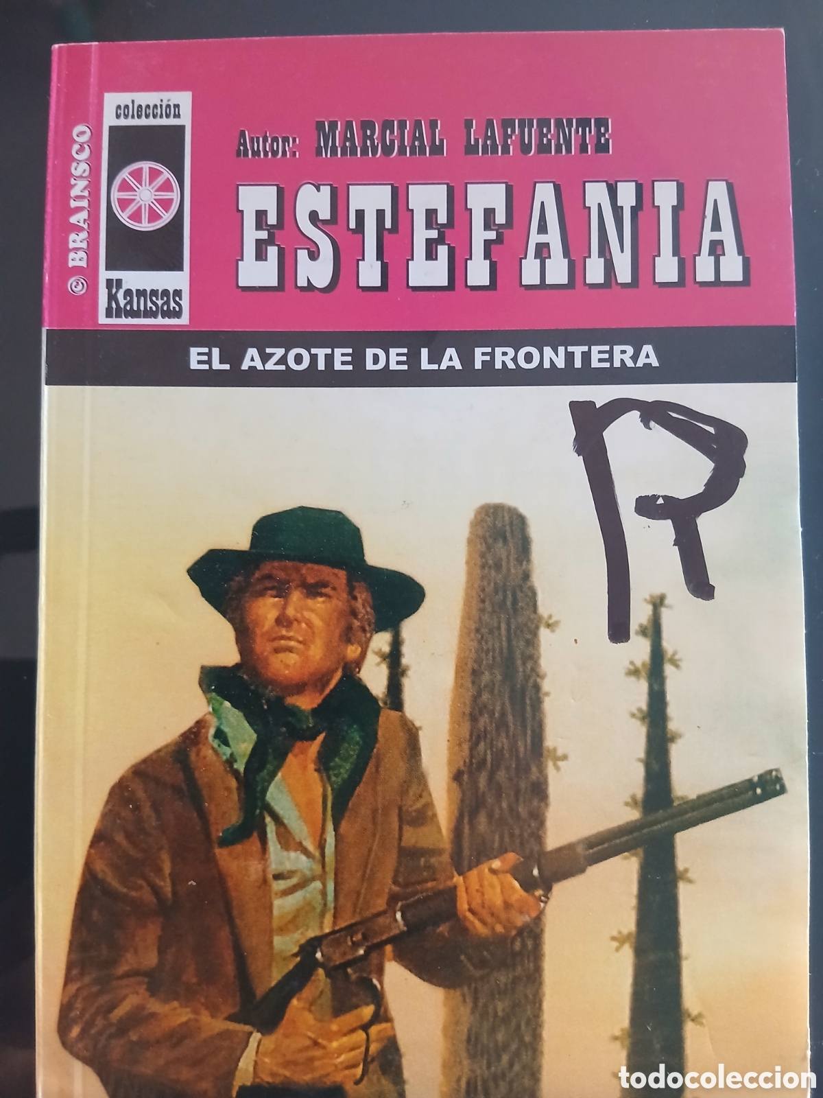 Libros de segunda mano: Novela Oeste: El azote de la frontera (ML Estefania)
