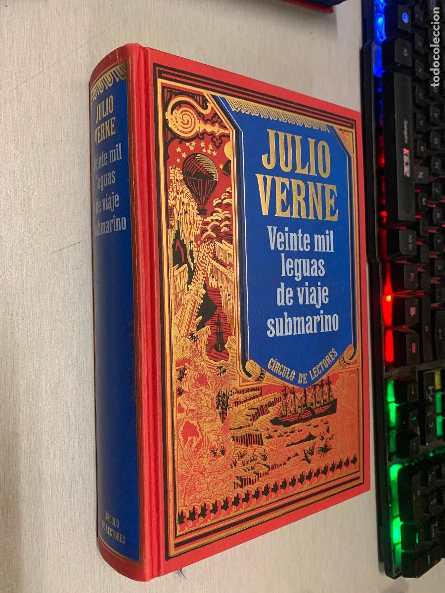 Libros de segunda mano: VEINTE MIL LEGUAS DE VIAJE SUBMARINO / JULIO VERNE / C&Iacute;RCULO DE LECTORES