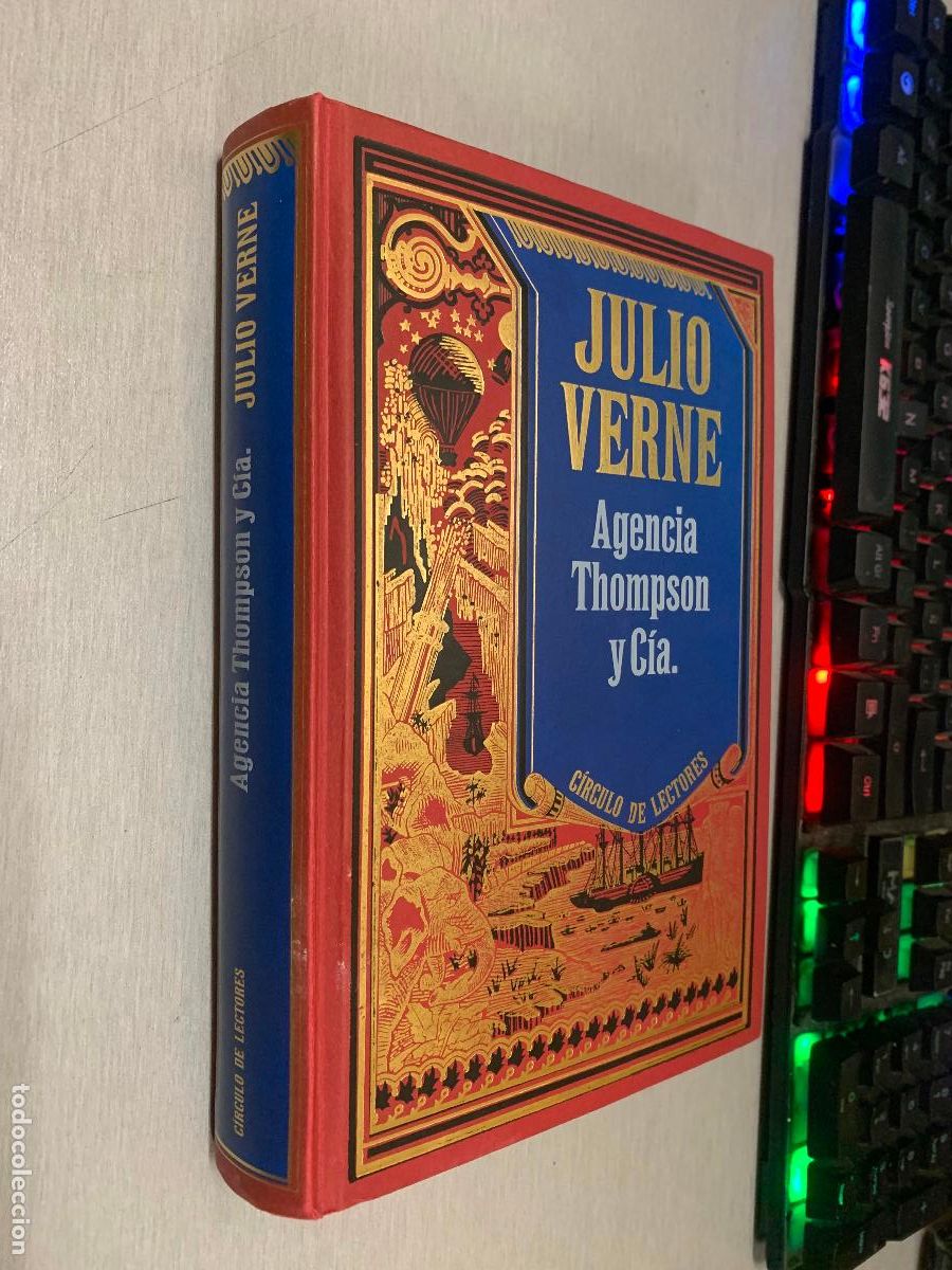 Libros de segunda mano: AGENCIA THOMPSON Y C&Iacute;A. / JULIO VERNE / C&Iacute;RCULO DE LECTORES