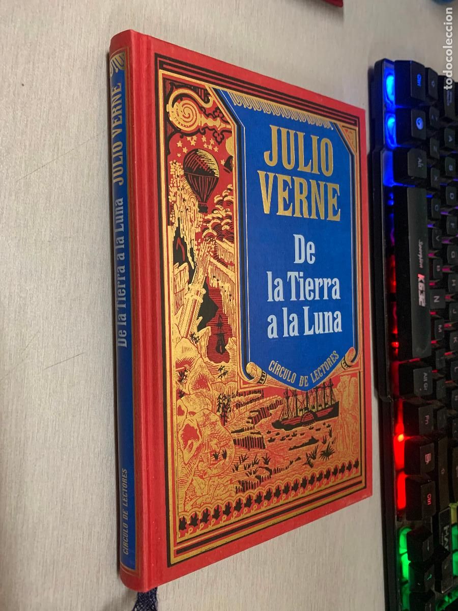 Libros de segunda mano: DE LA TIERRA A LA LUNA / JULIO VERNE / C&Iacute;RCULO DE LECTORES