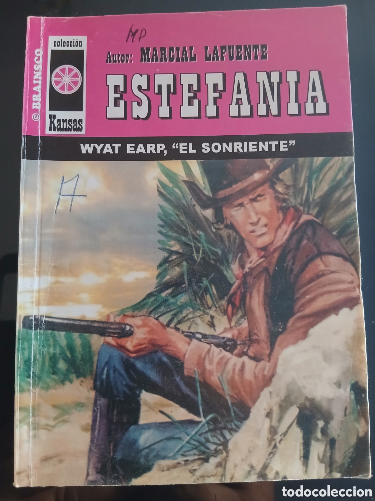 Libros de segunda mano: Novela Oeste: Wyat Earp, el sonriente (ML Estefania)