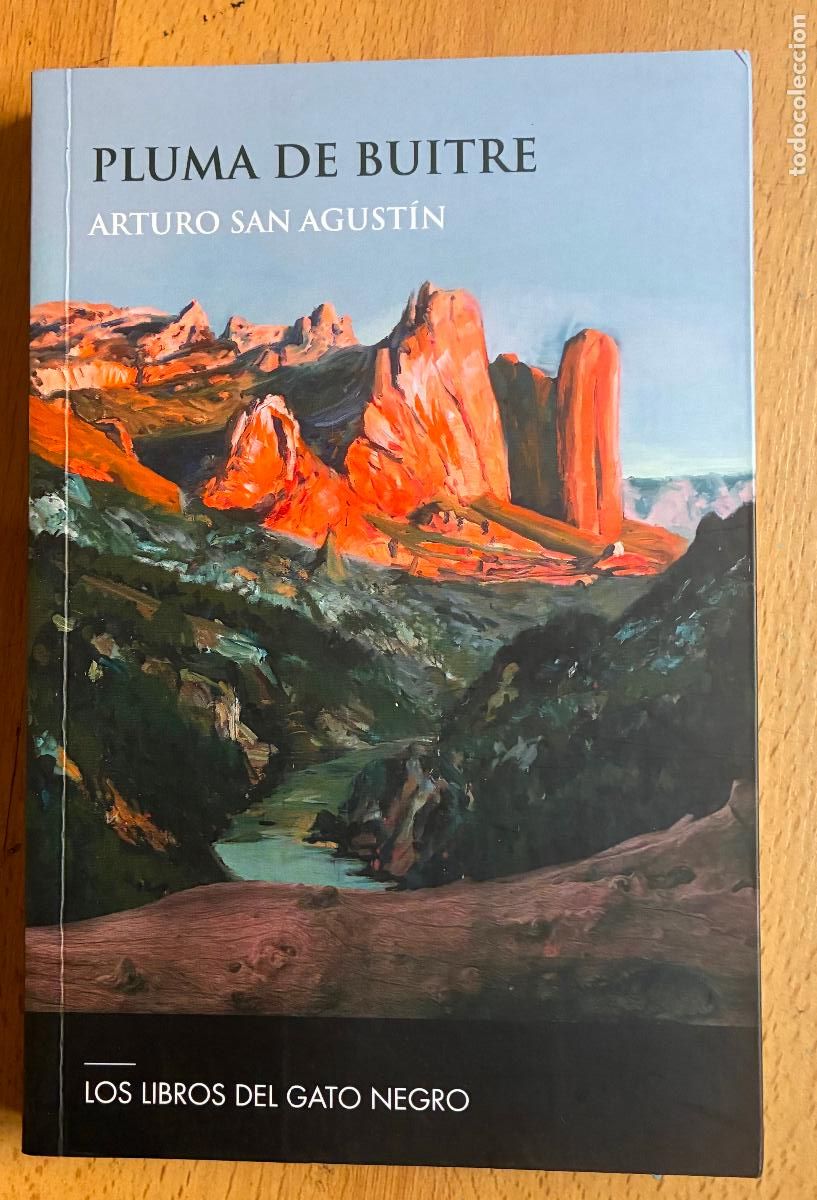 Libros de segunda mano: PLUMA DE BUITRE, Arturo San Agustin, Los Libros del Gato Negro