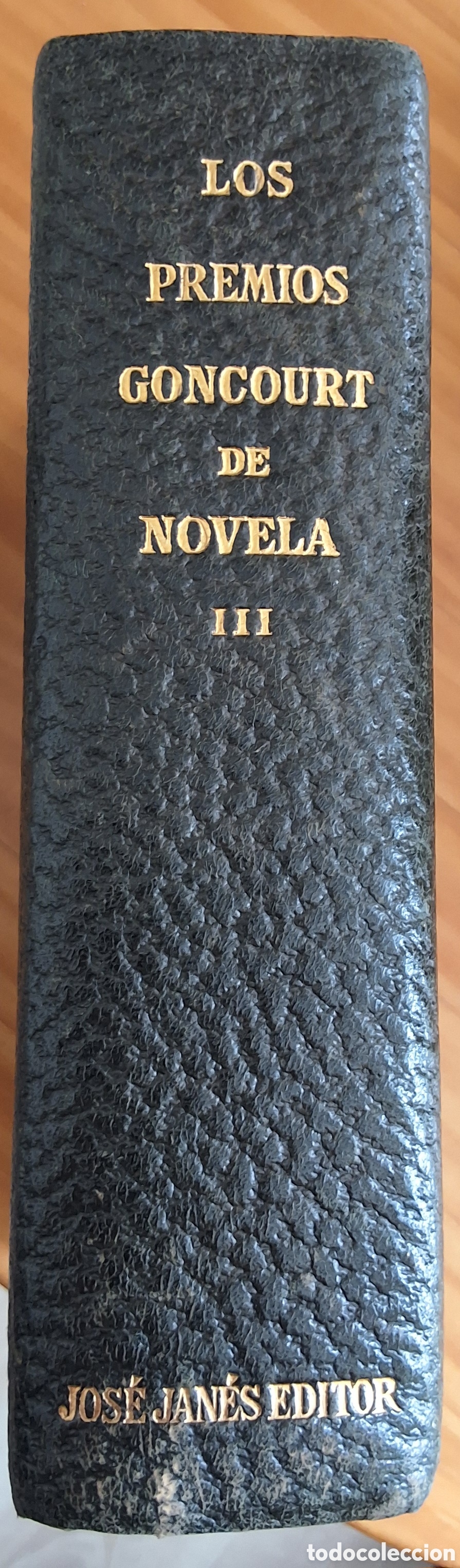 Second hand books: Los premios concourt de novela tomo III a&ntilde;o 1958 edita plaza & janes