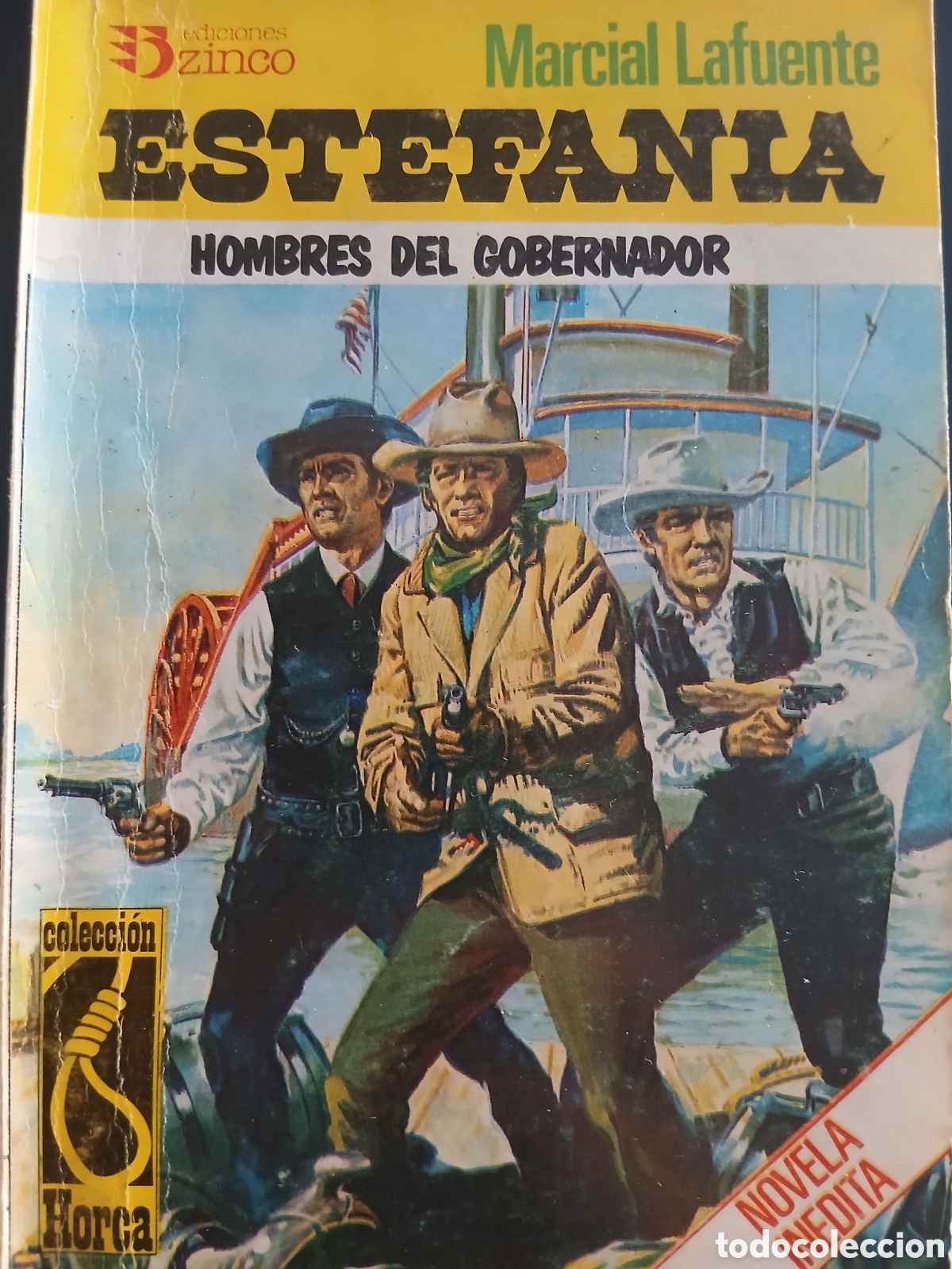 Libros de segunda mano: Novela Oeste: Hombres del gobernador (ML Estefania)