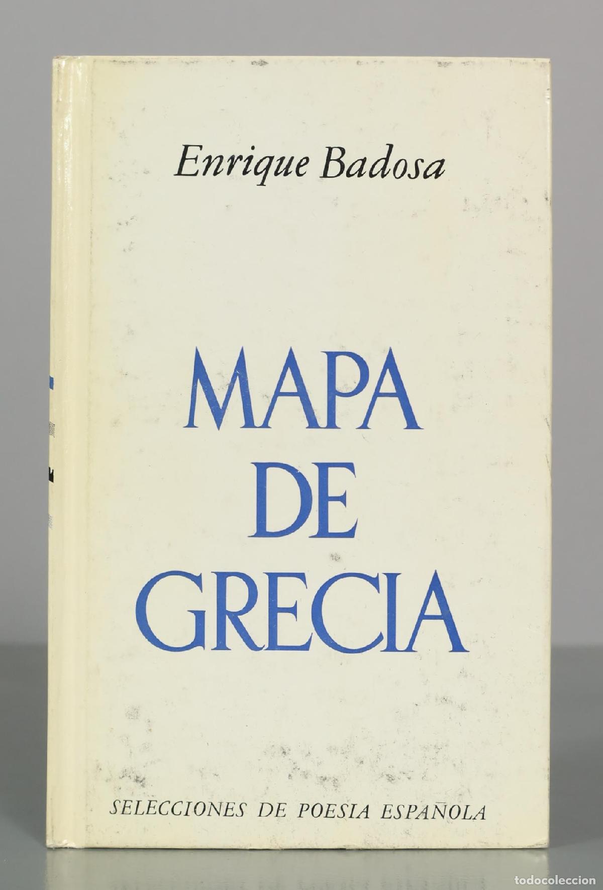 Gebrauchte B&uuml;cher: Enrique Badosa MAPA DE GRECIA