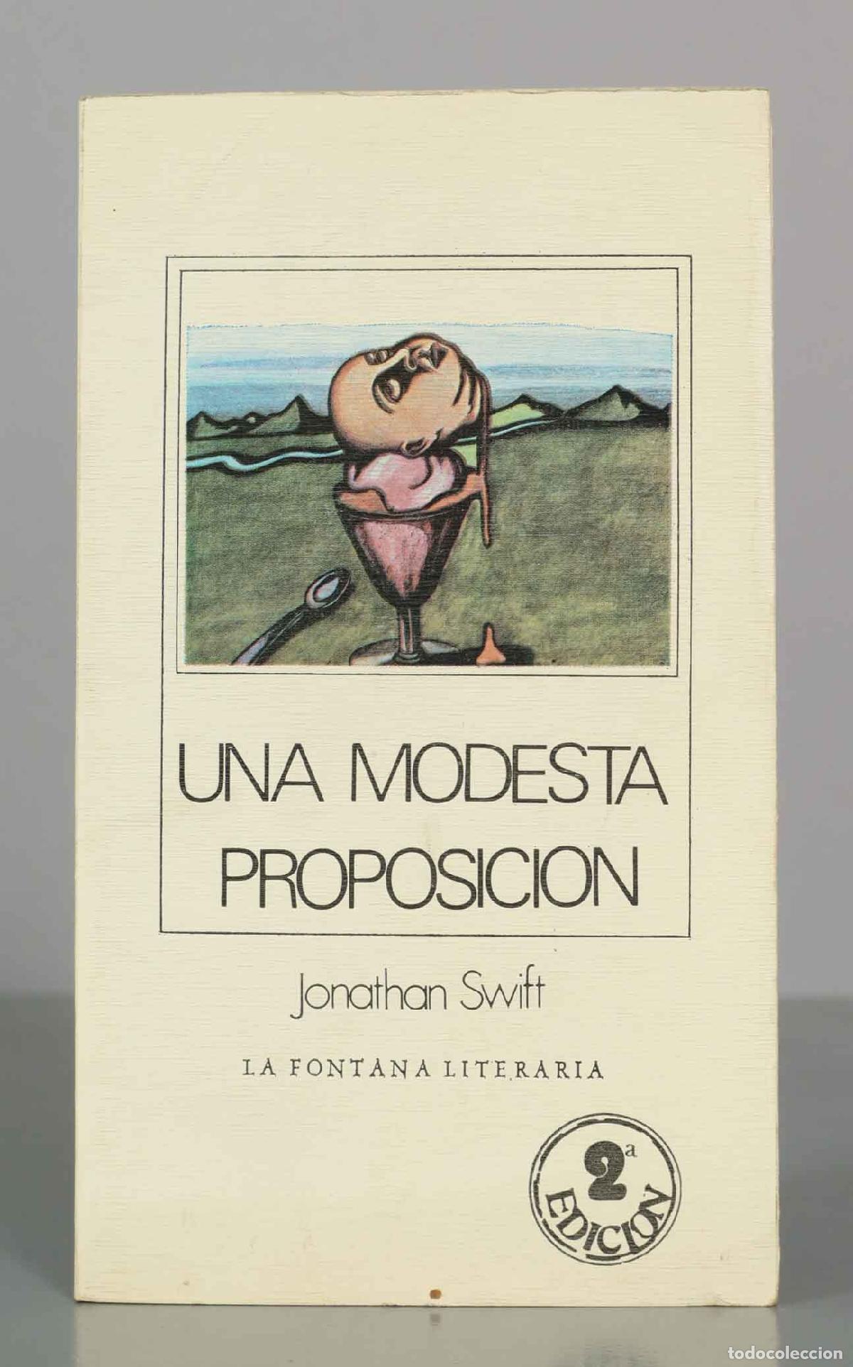 Second hand books: Una modesta proposici&oacute;n - Jonathan Swift - La Fontana Literaria - Ilustraciones de OPS
