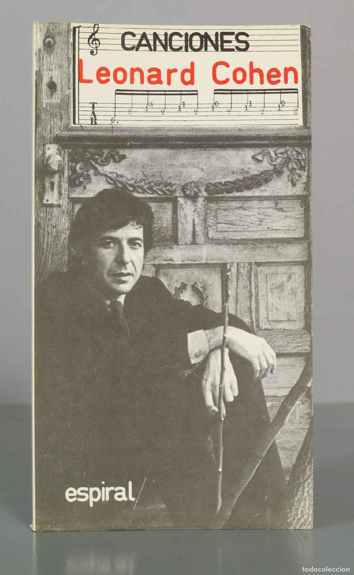 Second hand books: Canciones Leonard Cohen - Editorial Fundamentos