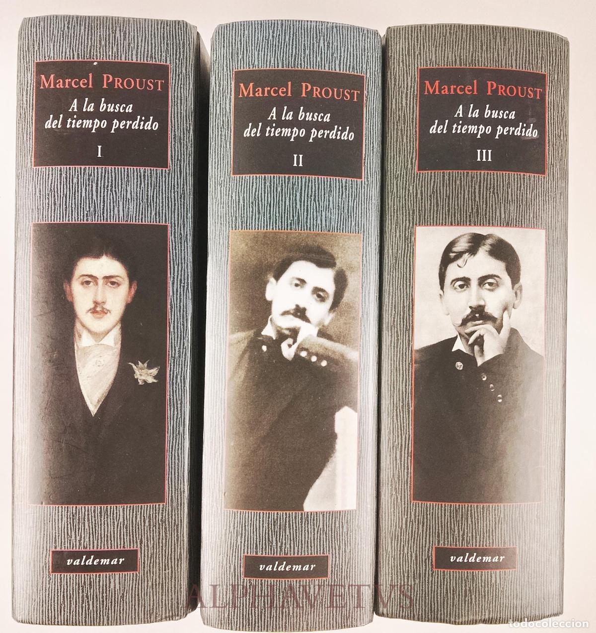 Libros de segunda mano: A la busca del tiempo perdido. Vol. I-II-III, Valdemar - Proust, Marcel