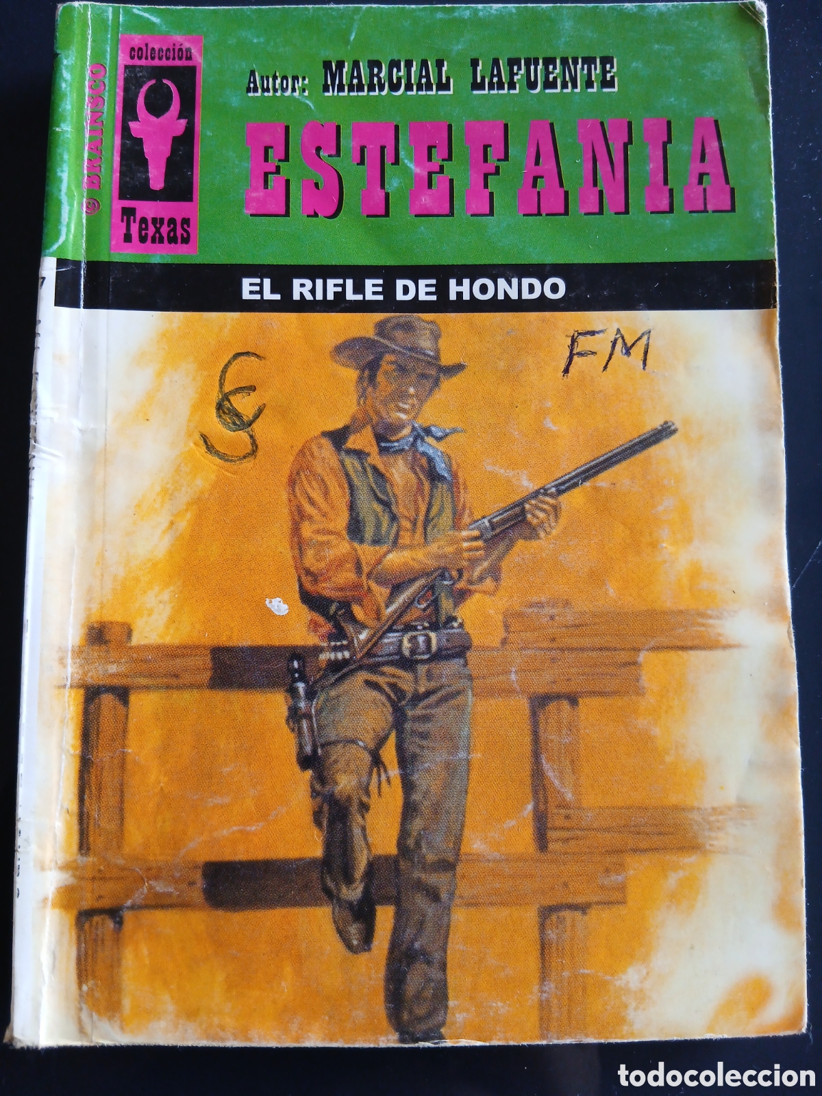 Libros de segunda mano: Novela Oeste: El rifle de Hondo ( ML Estefania)