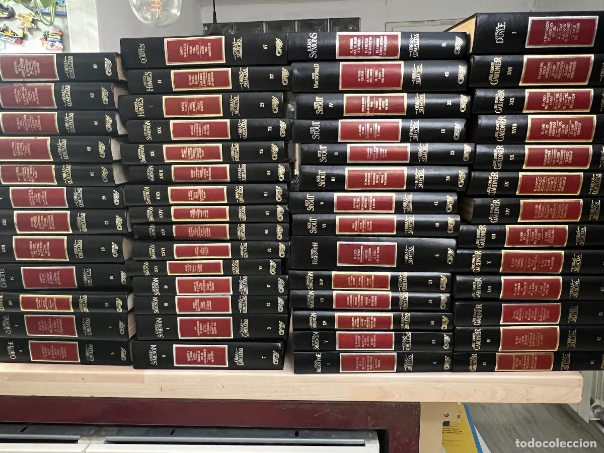 Libros de segunda mano: Grandes maestros del crimen y misterio. 100 Tomos. Obra completa