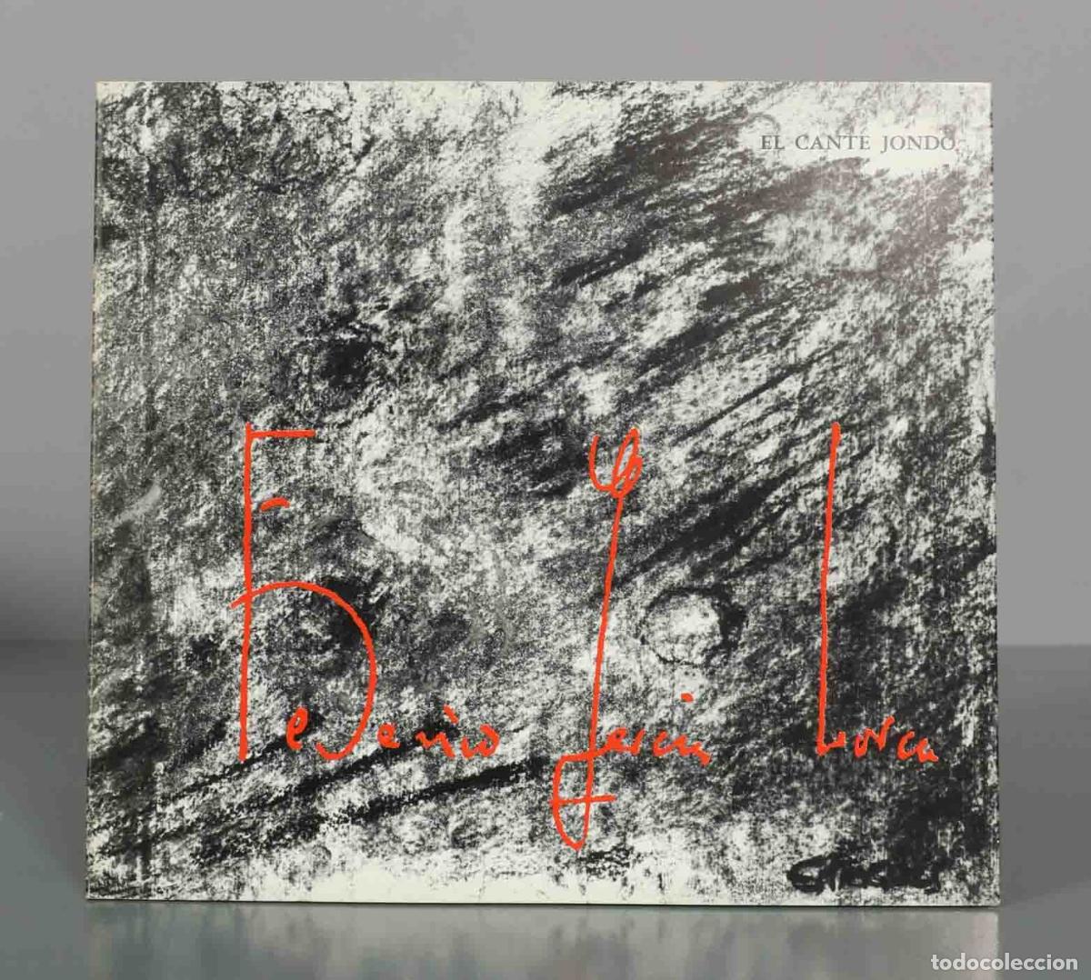 Libros de segunda mano: El Cante Jondo - Federico Garc&iacute;a Lorca - Miguel Estragu&eacute;s - Edici&oacute;n Especial AGP