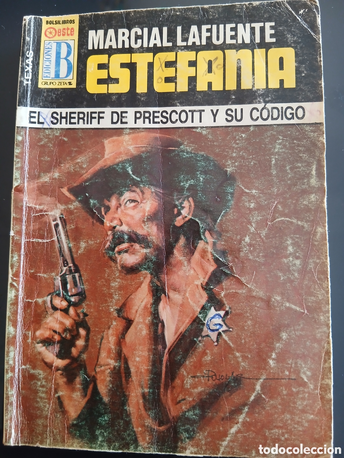 Libros de segunda mano: Novela Oeste: El sheriff de Prescott y su c&oacute;digo (ML Estefania)