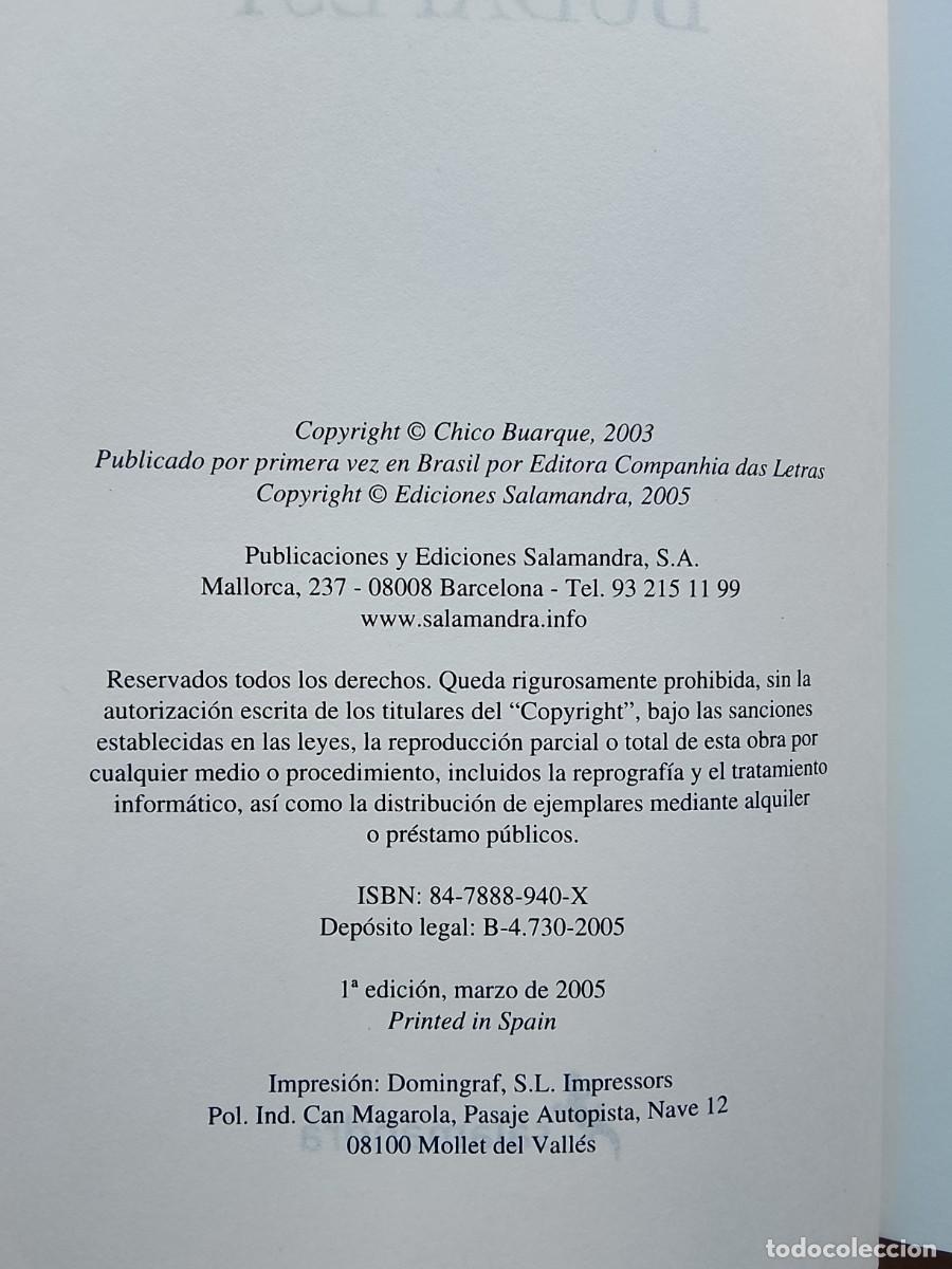 Libros de segunda mano: Budapest, Chico Buarque - Foto 3