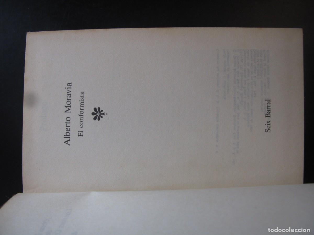 Libros de segunda mano: EL CONFORMISTA - Moravia, Alberto - Foto 2