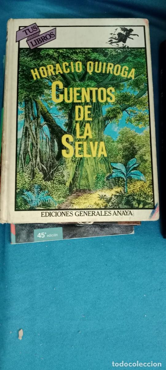 Libros de segunda mano: HORACIO QUIROGA CUENTOS DE LA SELVA LIBRO GG-CD - Foto 1