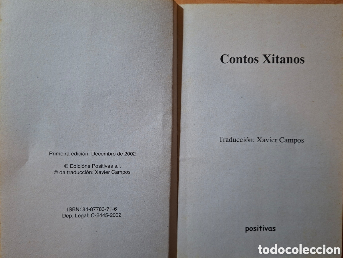 Libros de segunda mano: CONTOS XITANOS, Positivas, 2002 - Foto 3