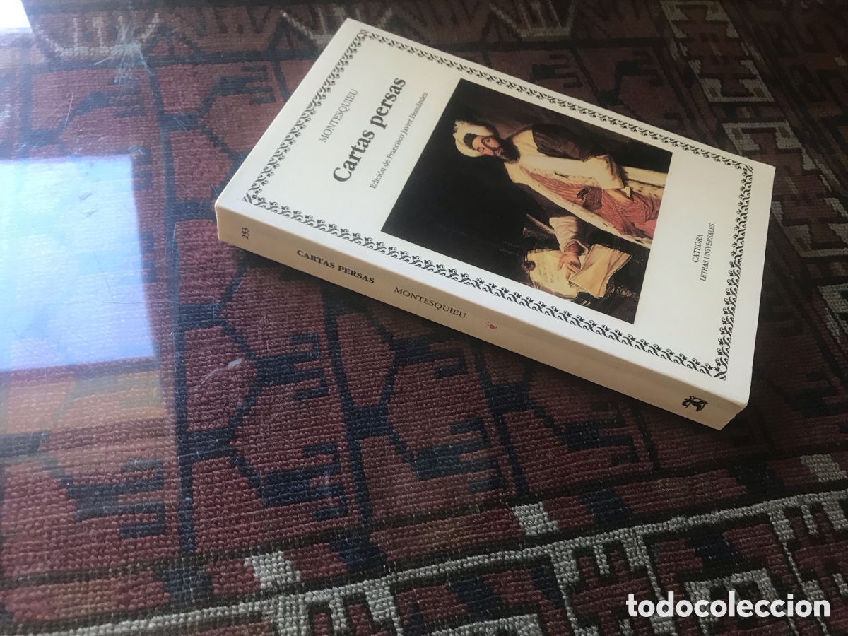 Libros de segunda mano: Cartas persas. Montesquieu. C&aacute;tedra, letras universales n&ordm; 253