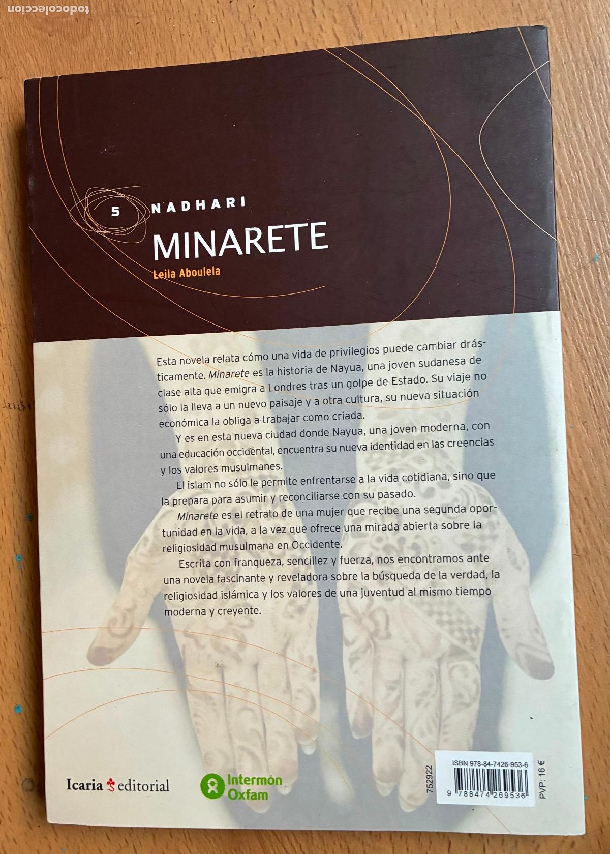 Libros de segunda mano: MINARETE, Leila Aboulela - Foto 2