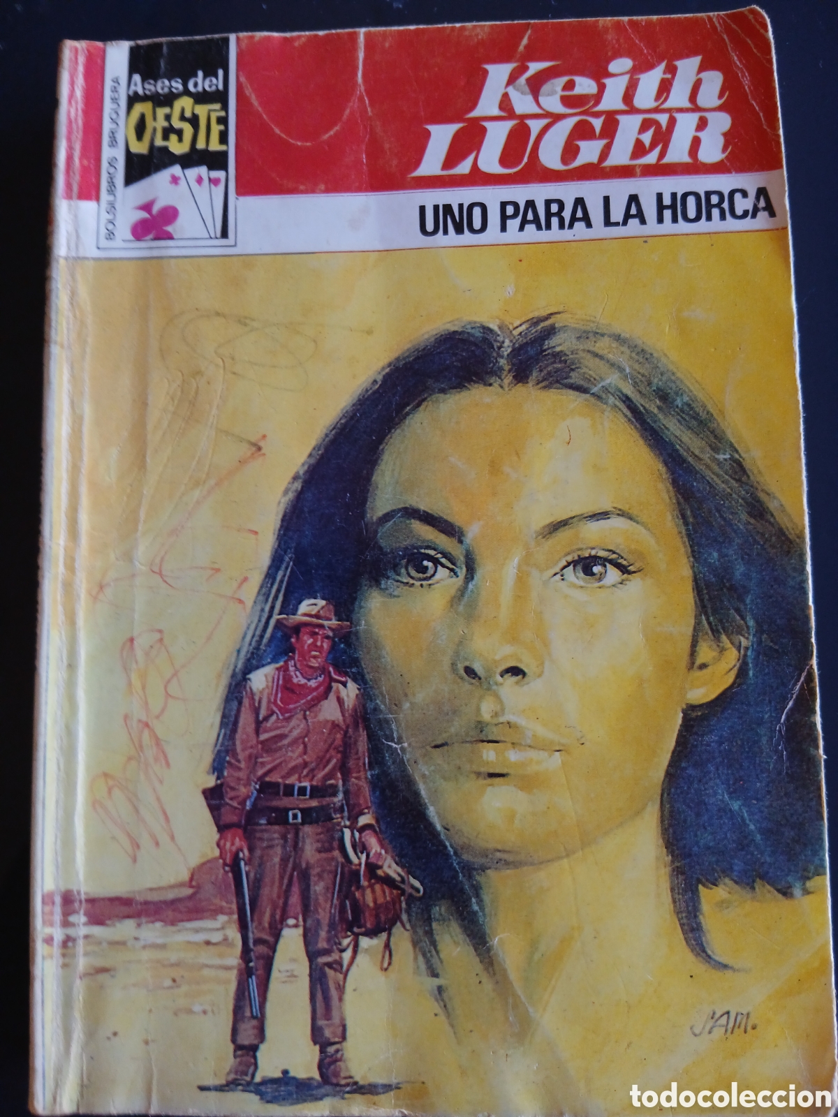 Libros de segunda mano: Novela Oeste: Uno para la horca ( Keith Luger)