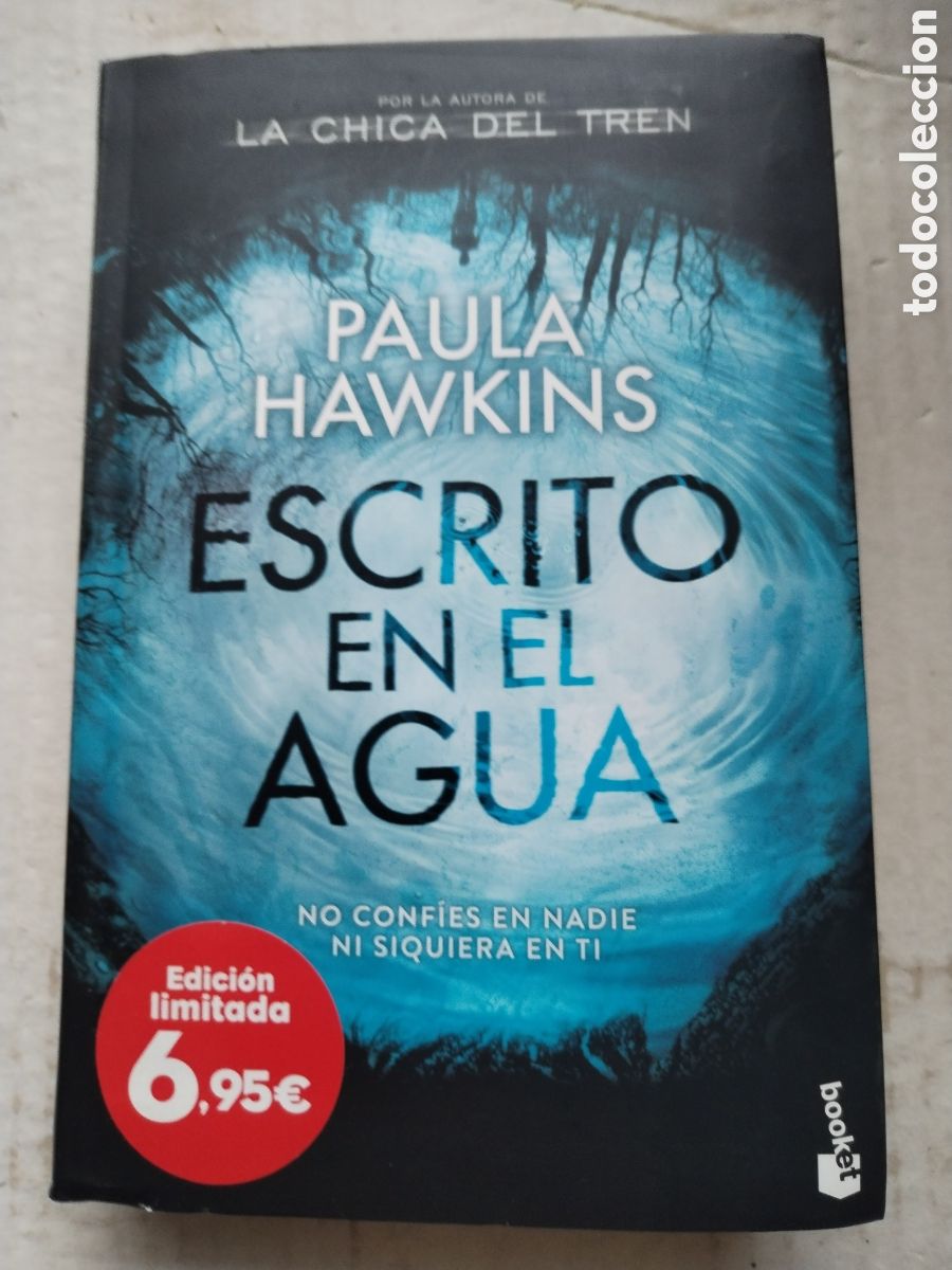 Libros de segunda mano: ESCRITO EN EL AGUA/PAUL HAWKINS