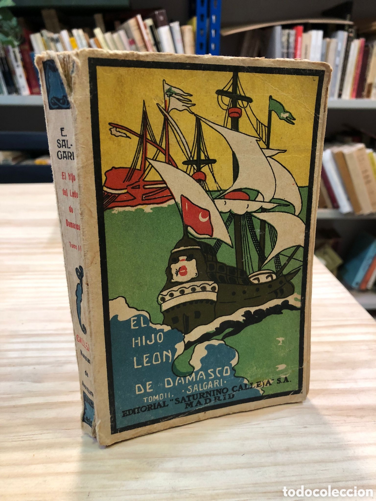 Gebrauchte B&uuml;cher: El hijo del le&oacute;n de Damasco. Tomo II - Emilio Salgari