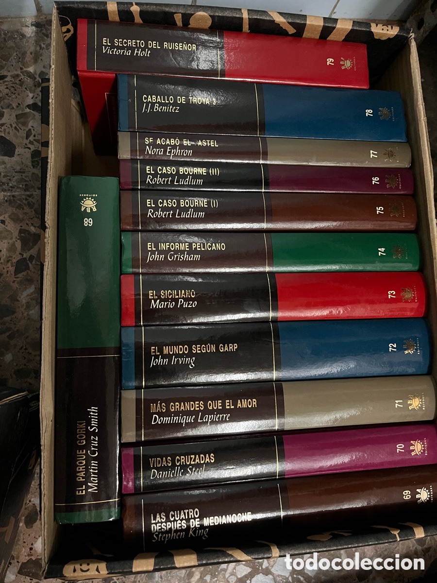 Libros de segunda mano: Grandes &eacute;xitos 6: lote de 12 libros caballo de Troya, m&aacute;s grande que el amor, parque Gorki