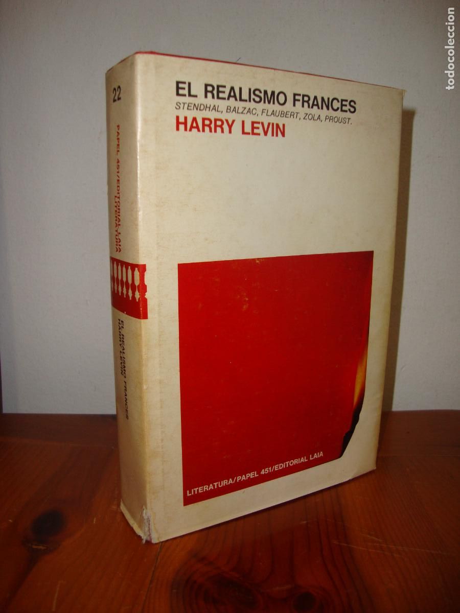Libros de segunda mano: EL REALISMO FRANCES. STENDHAL, BALZAC, FLAUBERT, ZOLA, PROUST (EDITORIAL LAIA) - HARRY LEVIN
