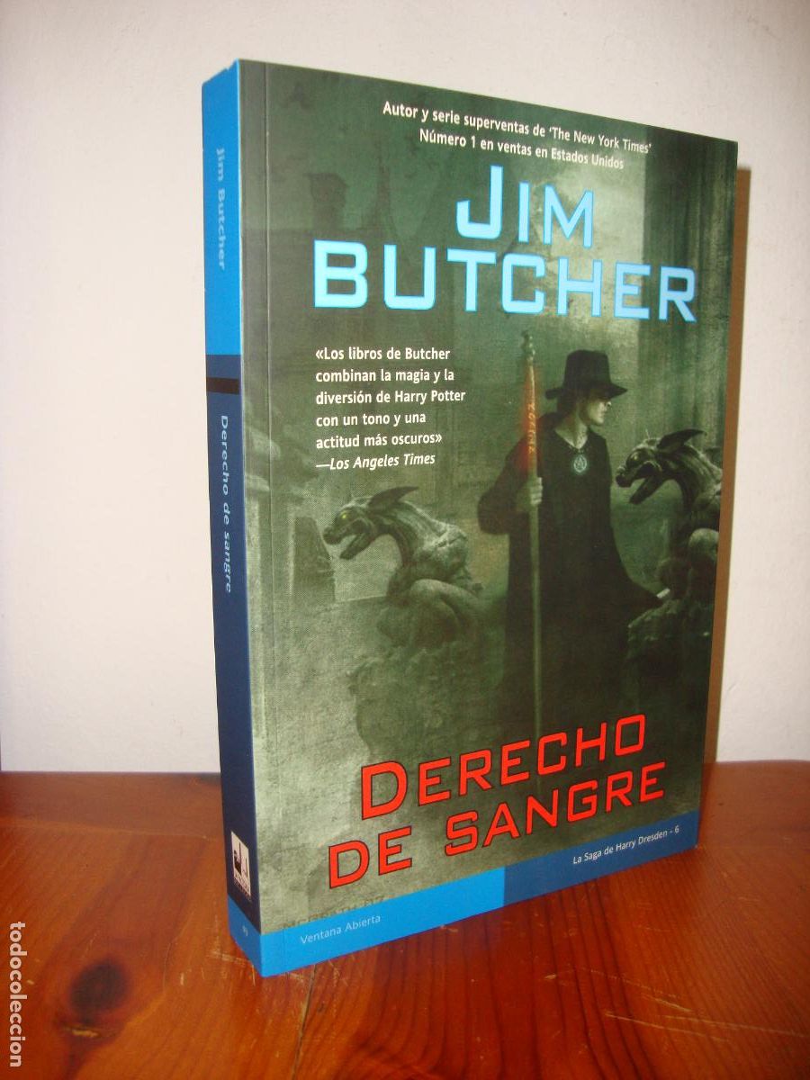 Gebrauchte B&uuml;cher: DERECHO DE SANGRE (LA SAGA DE HARRY DRESDEN, 6) - JIM BUTCHER