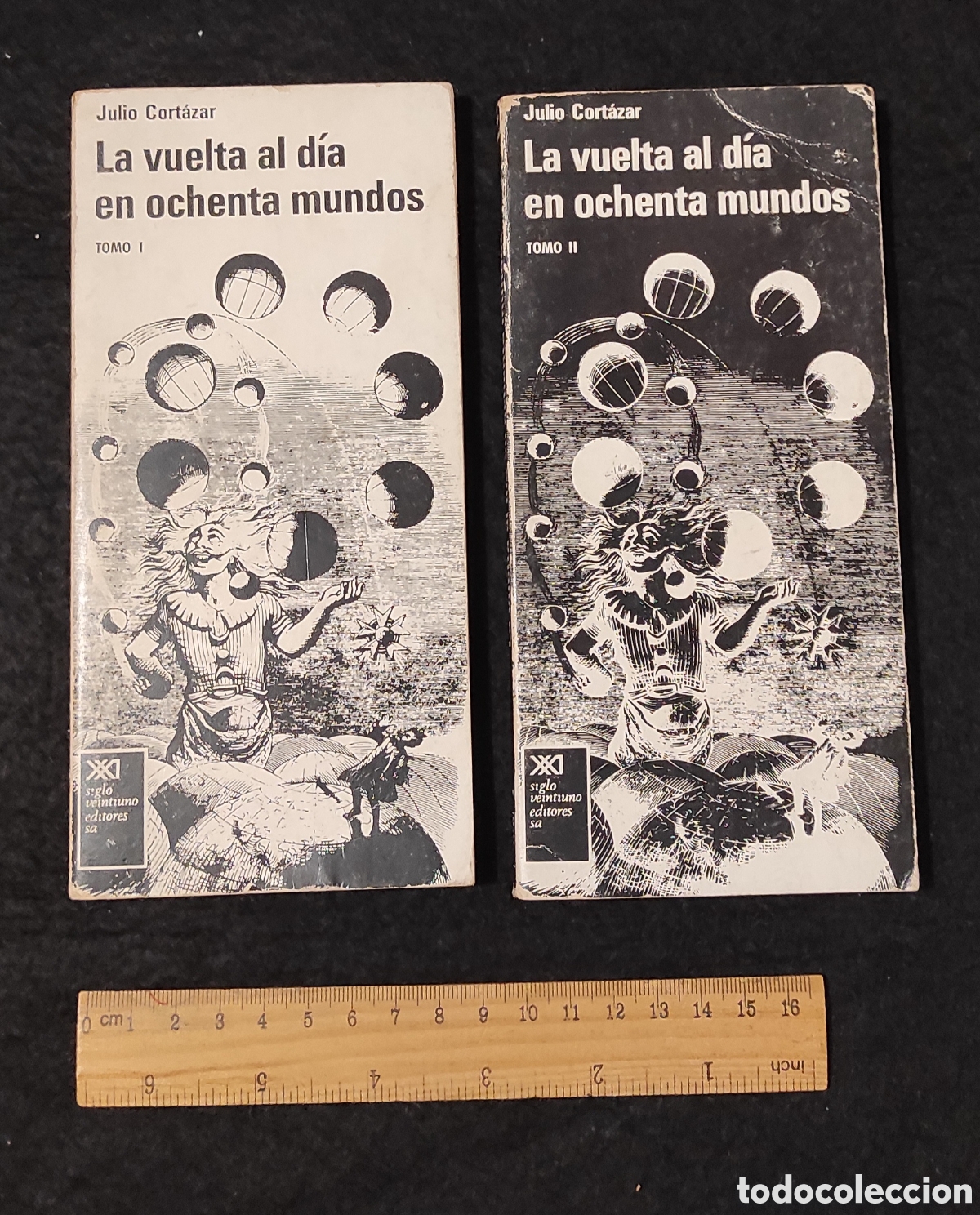 Libros de segunda mano: La vuelta al d&iacute;a en ochenta mundos. Julio Cort&aacute;zar, vol I y II